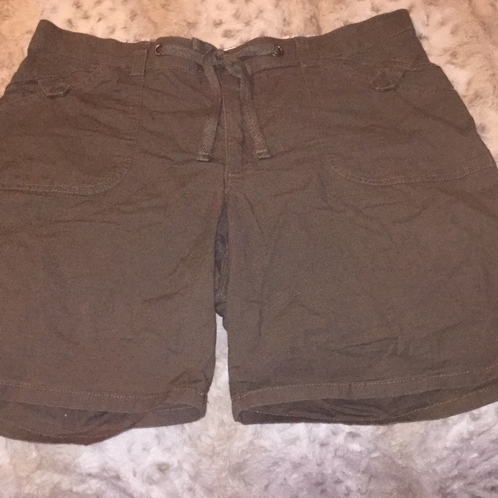 Lee Army Green Shorts 14 Medium